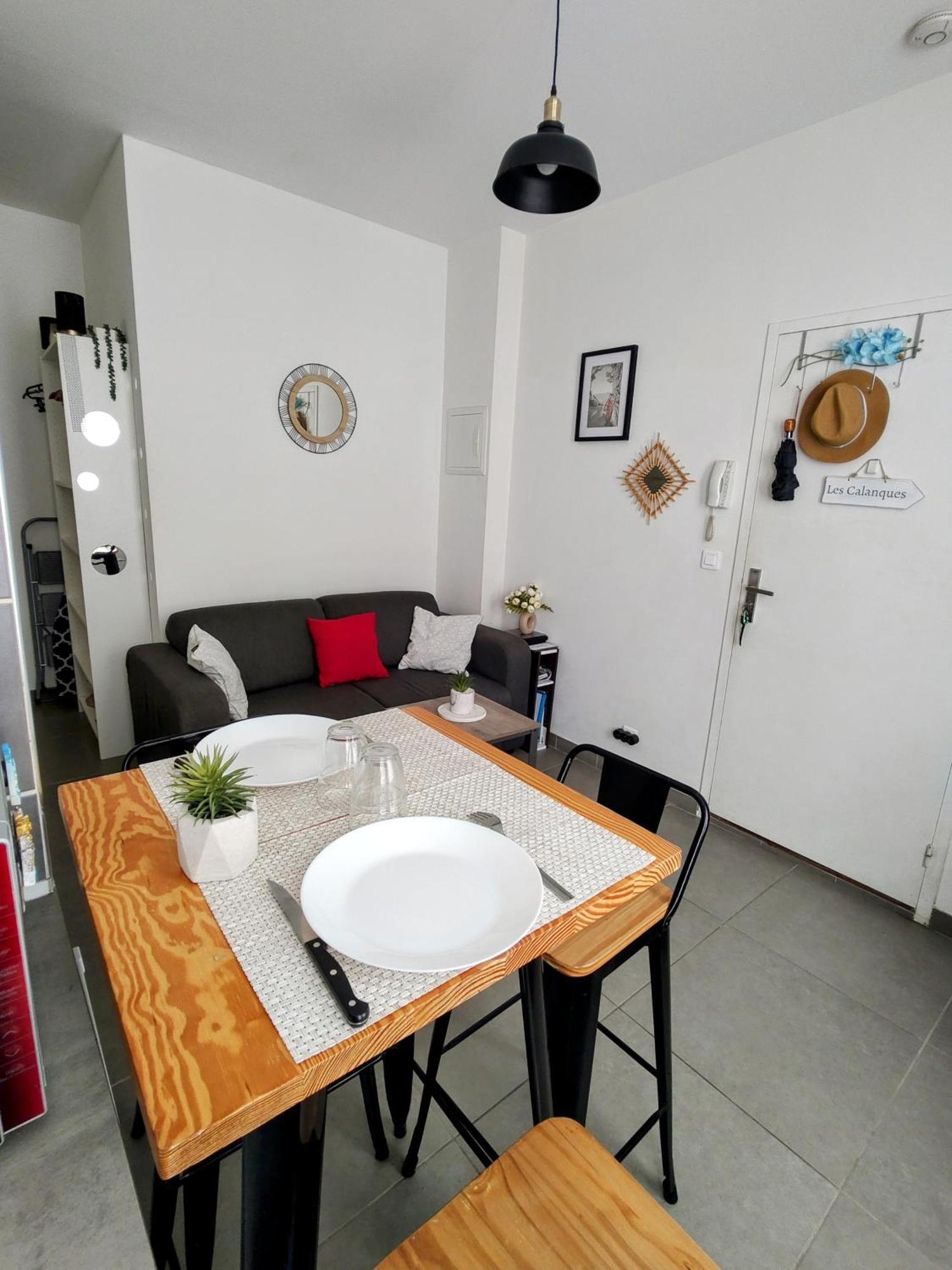 Studio Coin Nuit, Entre Plage Et Centre Μασσαλία Εξωτερικό φωτογραφία